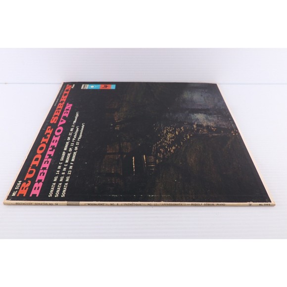 Beethoven, Rudolf Serkin Sonata No. 8, 14, 23 1956 Mono 6-Eye LP Record ML 5164 - Picture 3 of 16